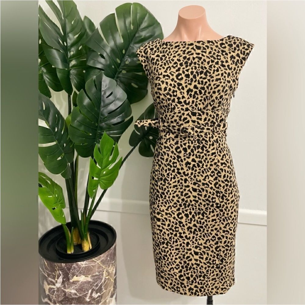 Take 50% OFF - Grace Women's Animal Print Dress, Size-4
